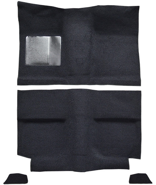 1964 Ford Mustang Fastback without Folddowns Pass Area Carpet