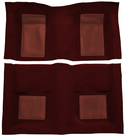 1969 Ford Mustang Mach I with 4 Maroon Inserts Fastback Nylon