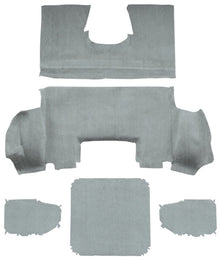1997-2004 Chevrolet Corvette Coupe Rear with Pad Carpet