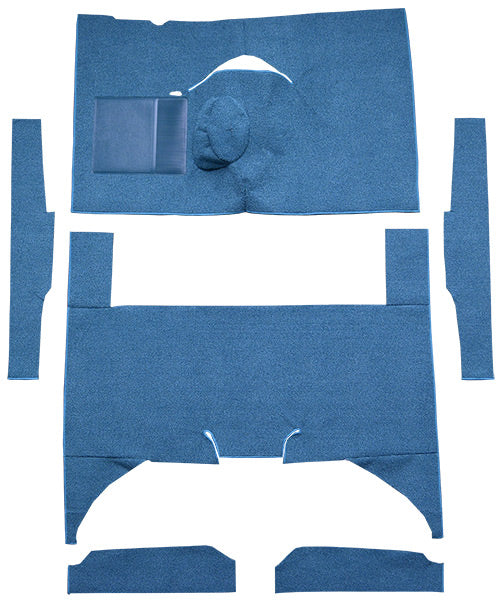1960-1965 Ford Falcon 4DR Sedan 4spd Bench Seat 6 Cylinder Carpet