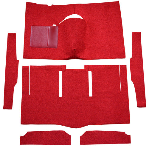 1963-1965 Ford Falcon 2DR Hardtop Auto Bucket Seat Cut & Sewn Carpet