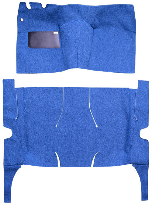 1957 Ford Fairlane 4DR Hardtop Standard Seats Cut & Sewn Carpet
