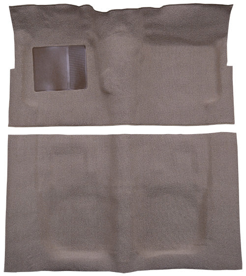 1960-1962 Ford Galaxie 2DR Hardtop 4spd Foot Wells Long Rear Carpet