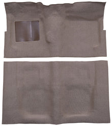 1960-1962 Ford Galaxie 2DR Hardtop 4spd Foot Wells Long Rear Carpet