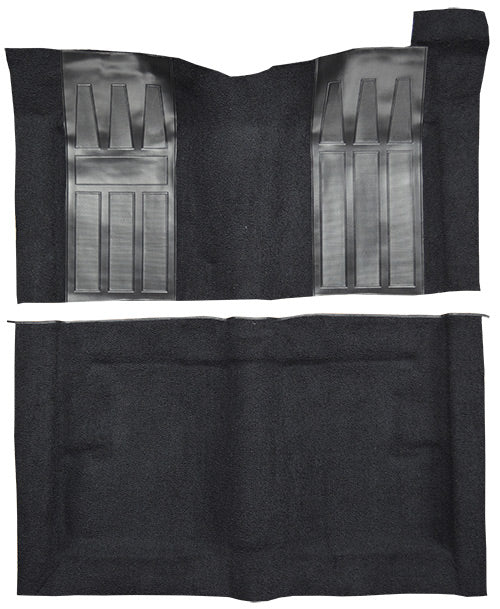 1969-1971 Ford Torino GT 2DR Hardtop Auto with 2 Black Inserts Carpet