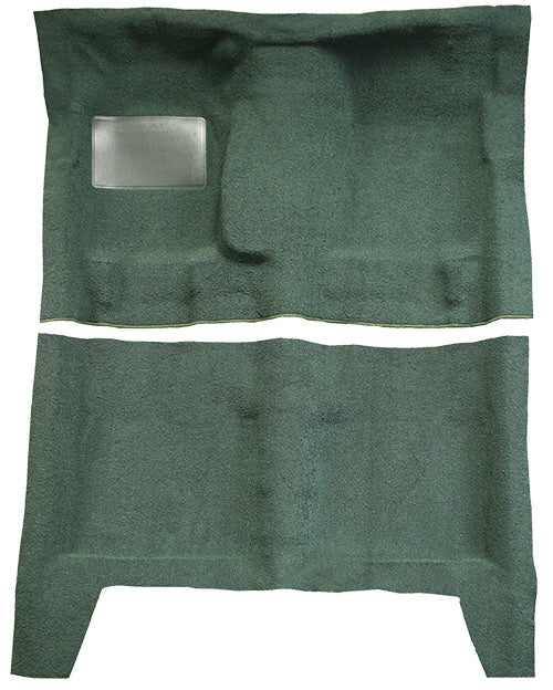 1967-1969 Plymouth Barracuda 4spd without Console Pass Area Carpet