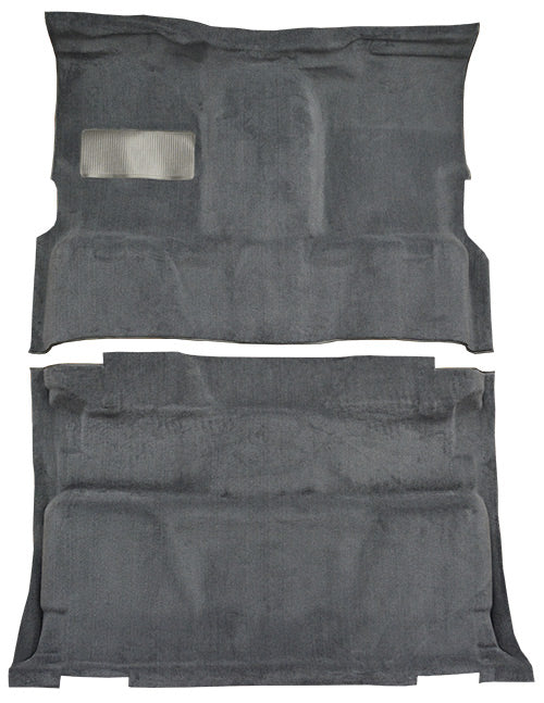 1981-1986 Chevrolet C20 Crew Cab 2WD 4spd Floor Shift Carpet