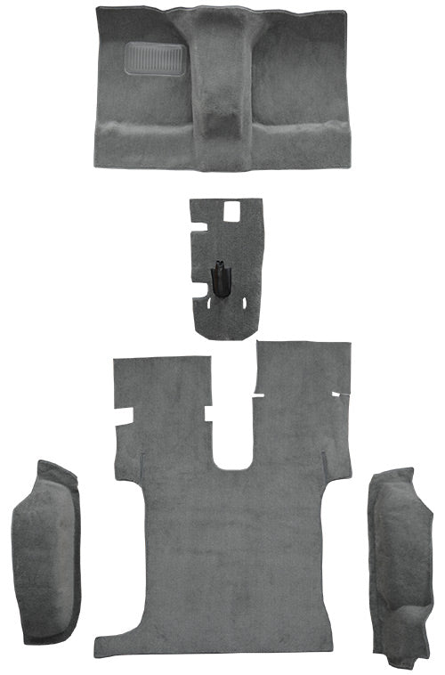 1986-1995 Suzuki Samurai w/o Roll Bar Cutout Complete Carpet