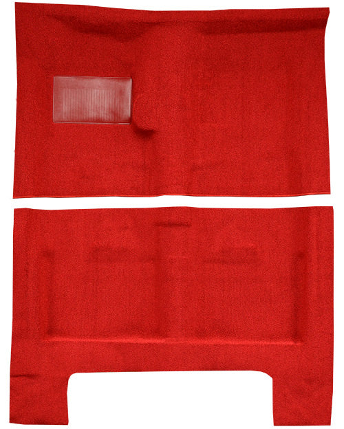 1966-1967 Dodge Charger 4spd without Console Strips Pass Area Carpet