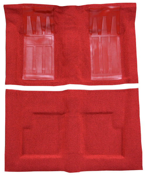 1966-1967 Mercury Cyclone GT with 2 Red Inserts Convertible Auto Carpet