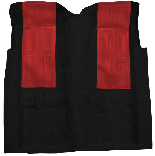 1972-1973 Mercury Montego GT Auto with 2 Red Inserts Carpet