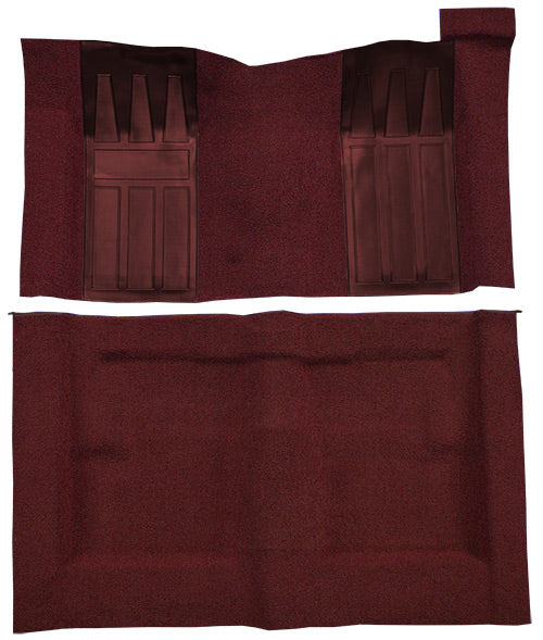 1969-1970 Ford Ranchero GT Auto with 2 Maroon Inserts Carpet