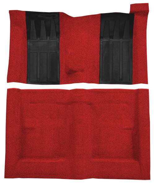 1970-1971 Ford Torino GT 2DR Hardtop 4spd with 2 Black Inserts Carpet