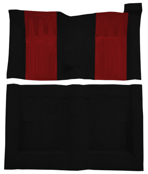 1970-1971 Ford Torino GT 2DR Hardtop 4spd with 2 Red Inserts Carpet