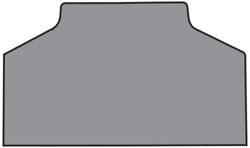 1964-1967 Pontiac GTO Trunk Mat in Carpet with Pad Loop