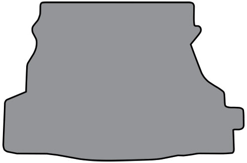 2005-2009 Ford Mustang Coupe Back Panel without Bose Woofer Floor Mat 1pc Cutpile (FM366)