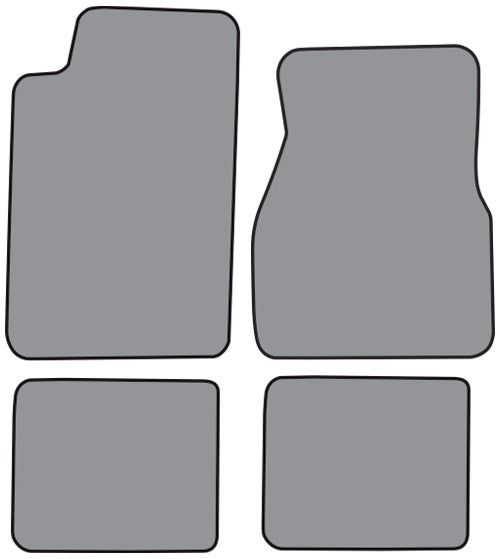 1993-2002 Pontiac Firebird Trans Am Floor Mat 4pc Cutpile (FM05F, FM18R)
