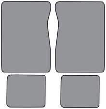 1973 GMC Jimmy Floor Mat 4pc Loop (FM10F, FM18R)