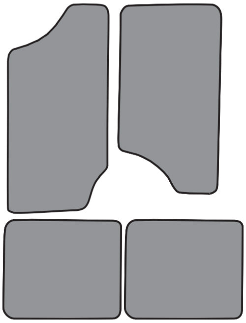 1995-2005 Chevrolet Blazer Floor Mat 4pc Cutpile (FM100F, FM18R)