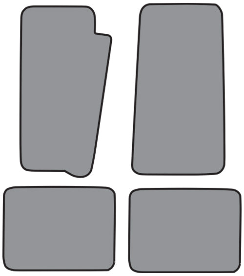 1993-1995 Jeep Grand Cherokee Floor Mat 4pc Cutpile (FM101, FM101R)