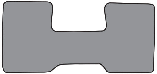 1973 GMC C15/C1500 Pickup Low Tunnel Floor Mat Frt Row 1pc Loop (FM112F)