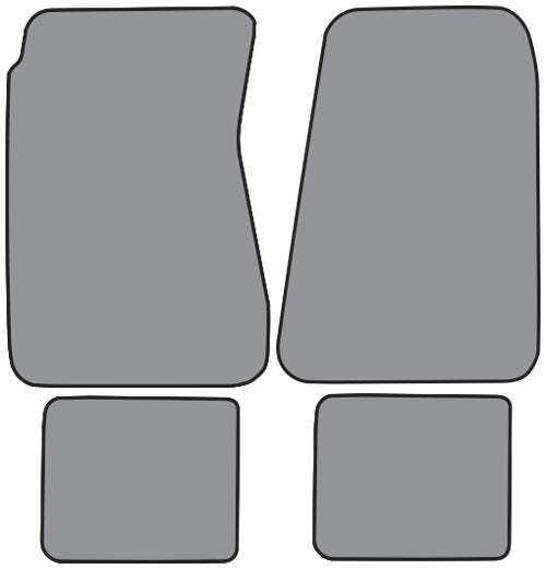 1968-1969 Buick GS 400 Auto Floor Mat 4pc Loop (FM116F, FM18R)