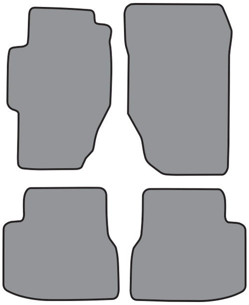 1998-2002 Honda Accord 4DR Floor Mat 4pc Cutpile (FM130, FM130R)