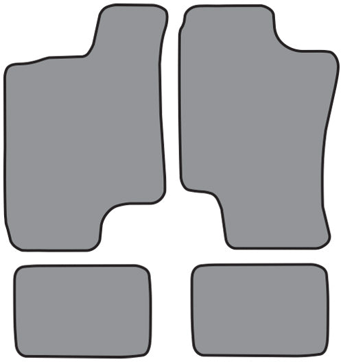 1991-1996 Saturn SL Floor Mat 4pc Cutpile (FM135, FM135R)