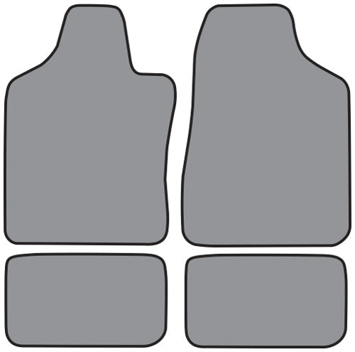 1997-2002 Ford Escort Floor Mat 4pc Cutpile (FM139, FM139R)