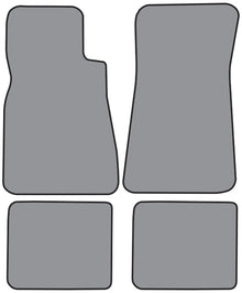 1979-1985 Oldsmobile Toronado Floor Mat 4pc Cutpile (FM14F, FM18R)