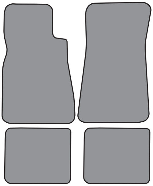 1966-1970 Buick Riviera Floor Mat 4pc Loop (FM14F, FM18R)