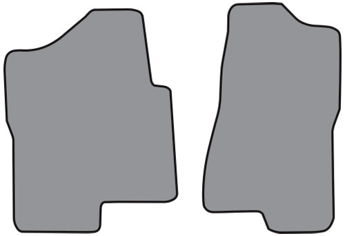 2005-2006 GMC Sierra 1500 HD Reg Cab Floor Mat 2pc Cutpile (FM149F)