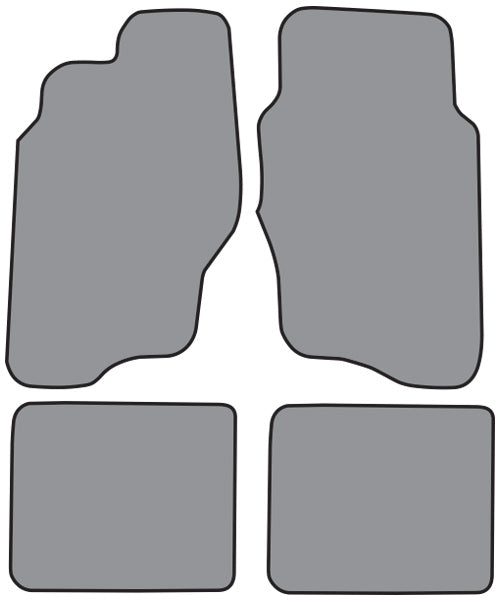1999-2005 Pontiac Grand Am Floor Mat 4pc Cutpile (FM153F, FM18R)