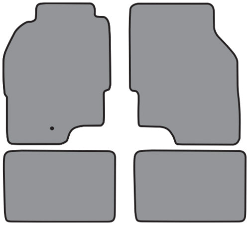 1995-1999 Dodge Avenger Floor Mat 4pc Cutpile (FM161, FM161R)