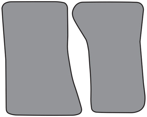 1986-1991 Mazda RX-7 Coupe 2 Seater Floor Mat 2pc Cutpile (FM178F)