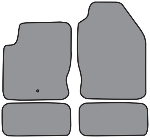 2000-2007 Ford Focus Floor Mat 4pc Cutpile (FM192, FM192R)