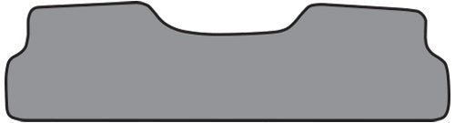 1989-1991 GMC R1500 Suburban Rear Only Floor Mat 2nd Row 1pc Cutpile (FM195R)