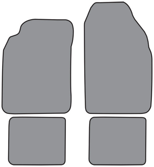 1993-2001 Nissan Altima Floor Mat 4pc Cutpile (FM198F, FM18R)