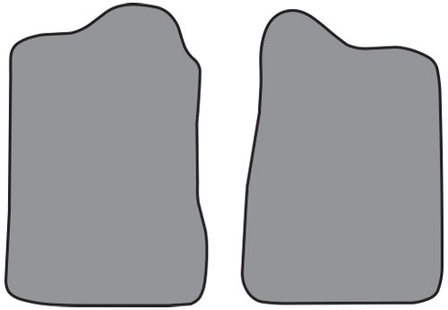 1974-1982 Ford Courier Floor Mat 2pc Cutpile (FM215F)