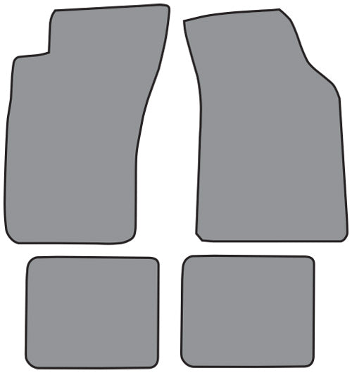 1991-1999 Mitsubishi 3000GT Floor Mat 4pc Cutpile (DO228F, FM18R)