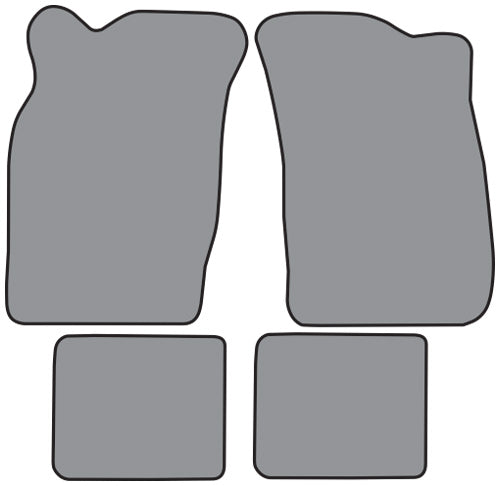 1989-1990 Geo Metro Floor Mat 4pc Cutpile (GM625F, FM18R)