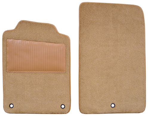 2001-2004 Chevrolet Corvette Z06 Floor Mat with Heel Pad 2pc Cutpile (FM78W/HEEL)