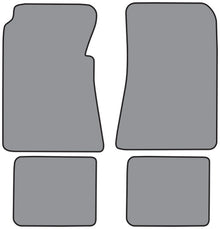 1955-1956 Ford Victoria Floor Mat 4pc Loop (FM80F, FM18R)