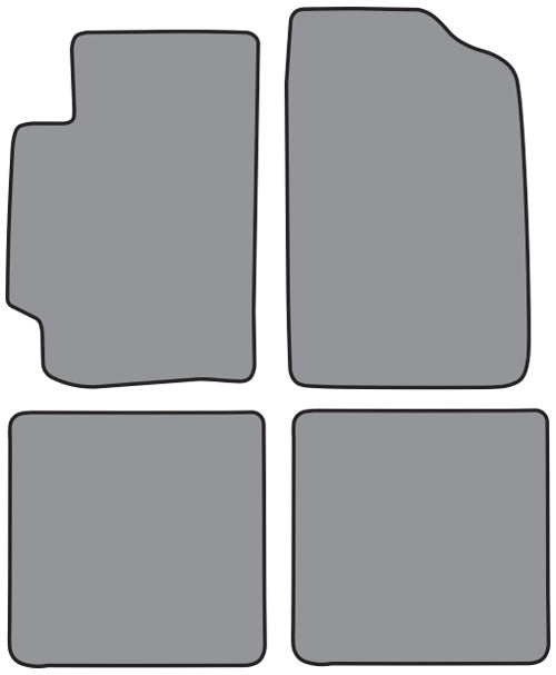 1995-1999 Toyota Avalon Floor Mat 4pc Cutpile (FM88, FM88R)