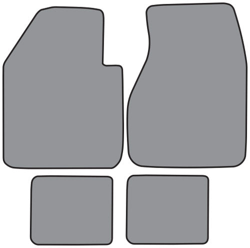 1967-1971 Chrysler 300 Floor Mat 4pc Loop (FM364F, FM18R)