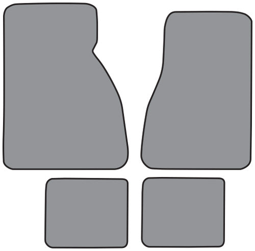 1980-1983 Dodge Mirada Floor Mat 4pc Cutpile (CR174F, FM18R)