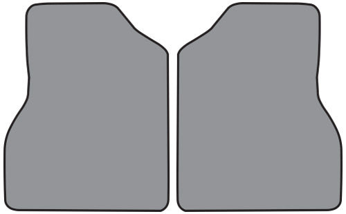 1979-1981 Dodge D50 Reg Cab Floor Mat 2pc Cutpile (CR199F)