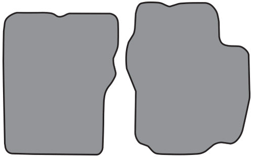 1984-1995 Plymouth Voyager Floor Mat Frt Row 2pc Cutpile (CR297F)