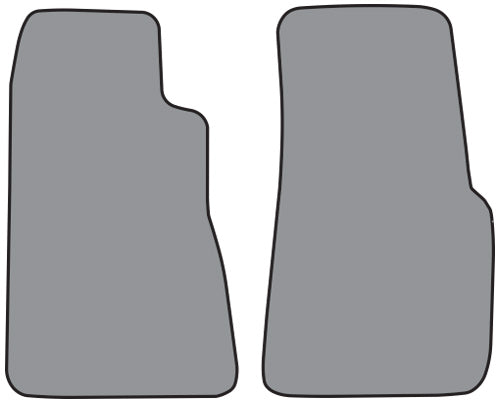 1984-1989 Nissan 300ZX 2+2 4 Seater Floor Mat Frt Row 2pc Cutpile (DA546F)