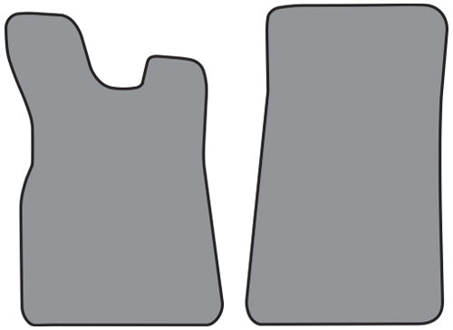 1984-1985 Nissan 720 Reg Cab Floor Mat 2pc Cutpile (DA664F)
